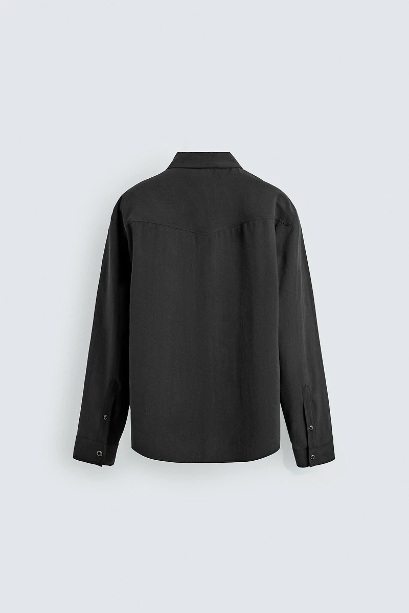 CHEMISE WESTERN FLUIDE