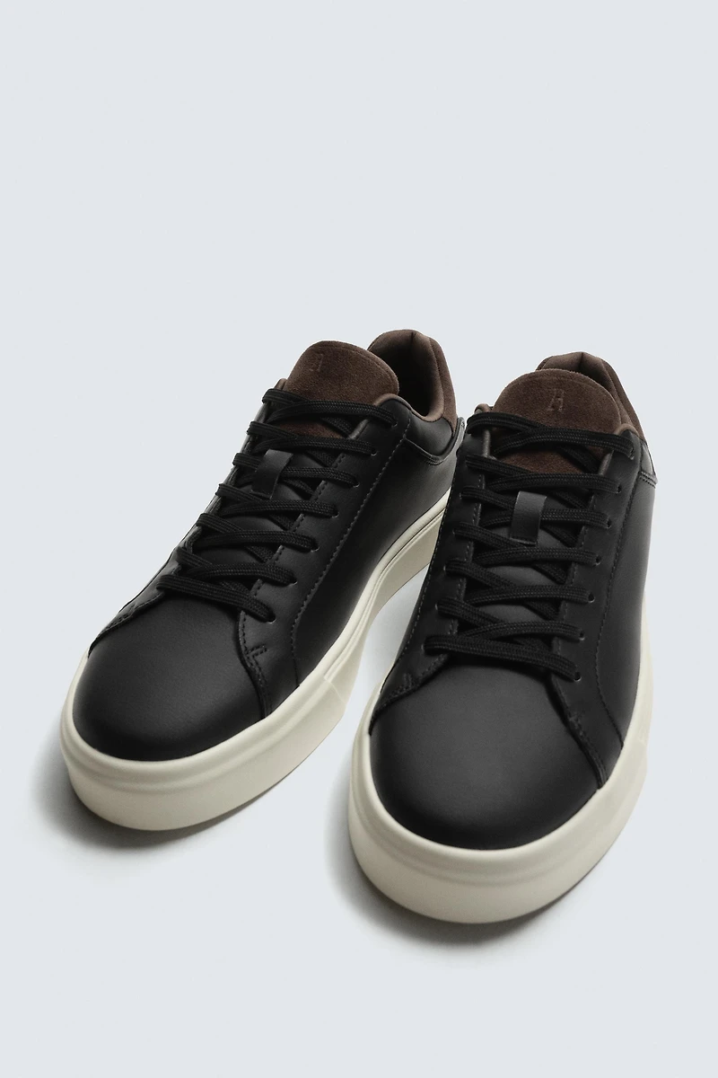 HEEL DETAIL SNEAKERS
