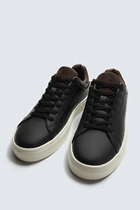HEEL DETAIL SNEAKERS