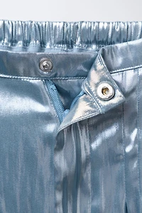 PANTALON MÉTALLISÉ TEXTURÉ