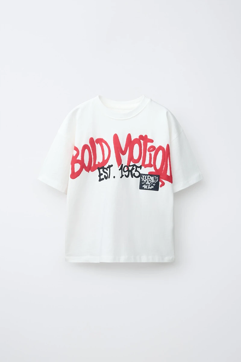 T-SHIRT IMPRIMÉ URBAIN