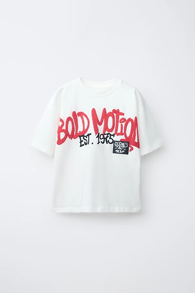 T-SHIRT IMPRIMÉ URBAIN