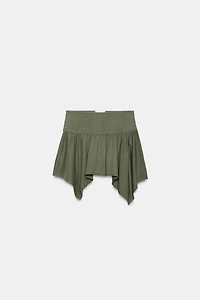 ASYMMETRIC STUDDED SKIRT