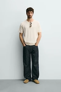 REGULAR FIT KNIT T-SHIRT