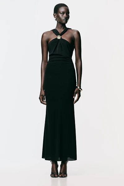 ROBE CROISÉE ORNEMENTS