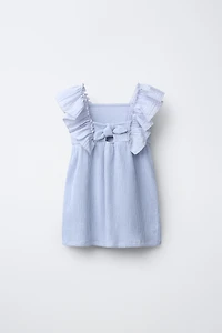 ROBE TEXTURÉE BIMATIÈRE
