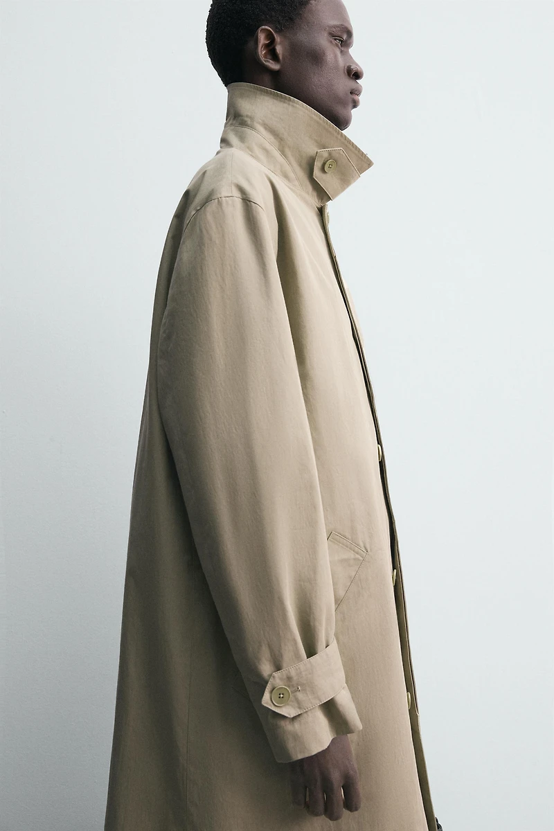 WATER REPELLENT TRENCH COAT