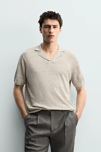 POLO EN LIN REGULAR FIT