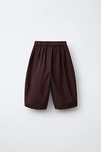 POPLIN BLOOMER PANTS