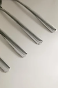 SHELL STEEL DESSERT SPOONS (PACK OF 4)