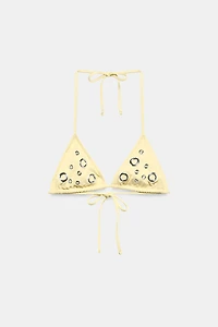 O-RING TRIANGLE BIKINI TOP