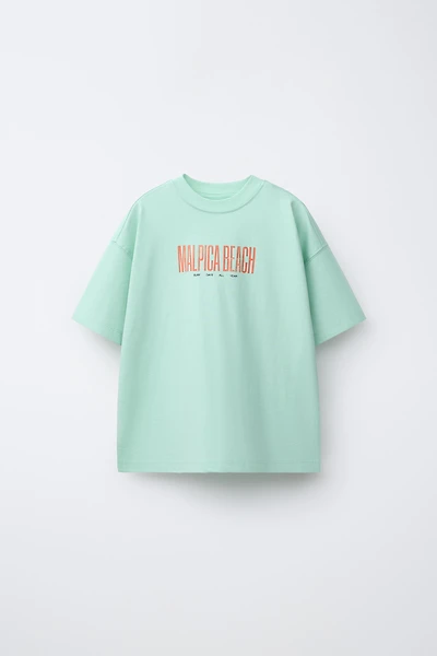 MESSAGE PRINT T-SHIRT