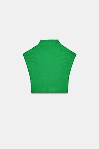 RIB KNIT VEST