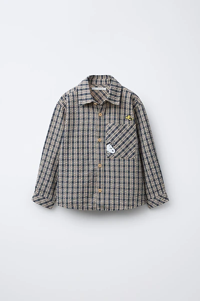 PLAID SHIRT SNOOPY PEANUTS™