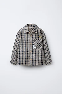 PLAID SHIRT SNOOPY PEANUTS™