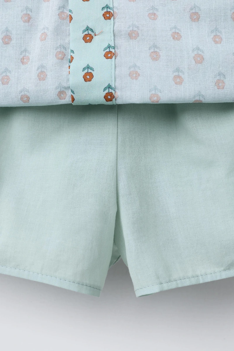 FLORAL PRINT SKIRT