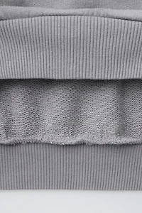 POLO COLLAR SWEATSHIRT
