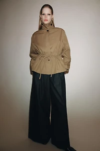 ZW COLLECTION SHORT PARKA WITH ADJUSTABLE WAIST