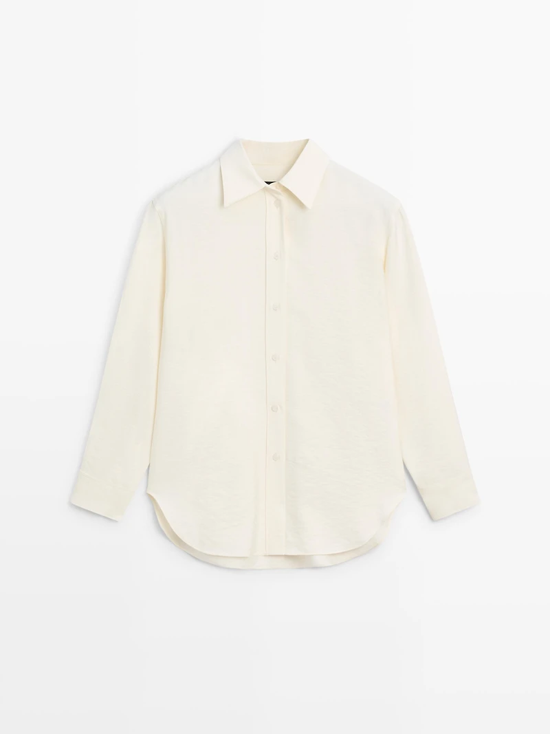 Oversize long sleeve shirt