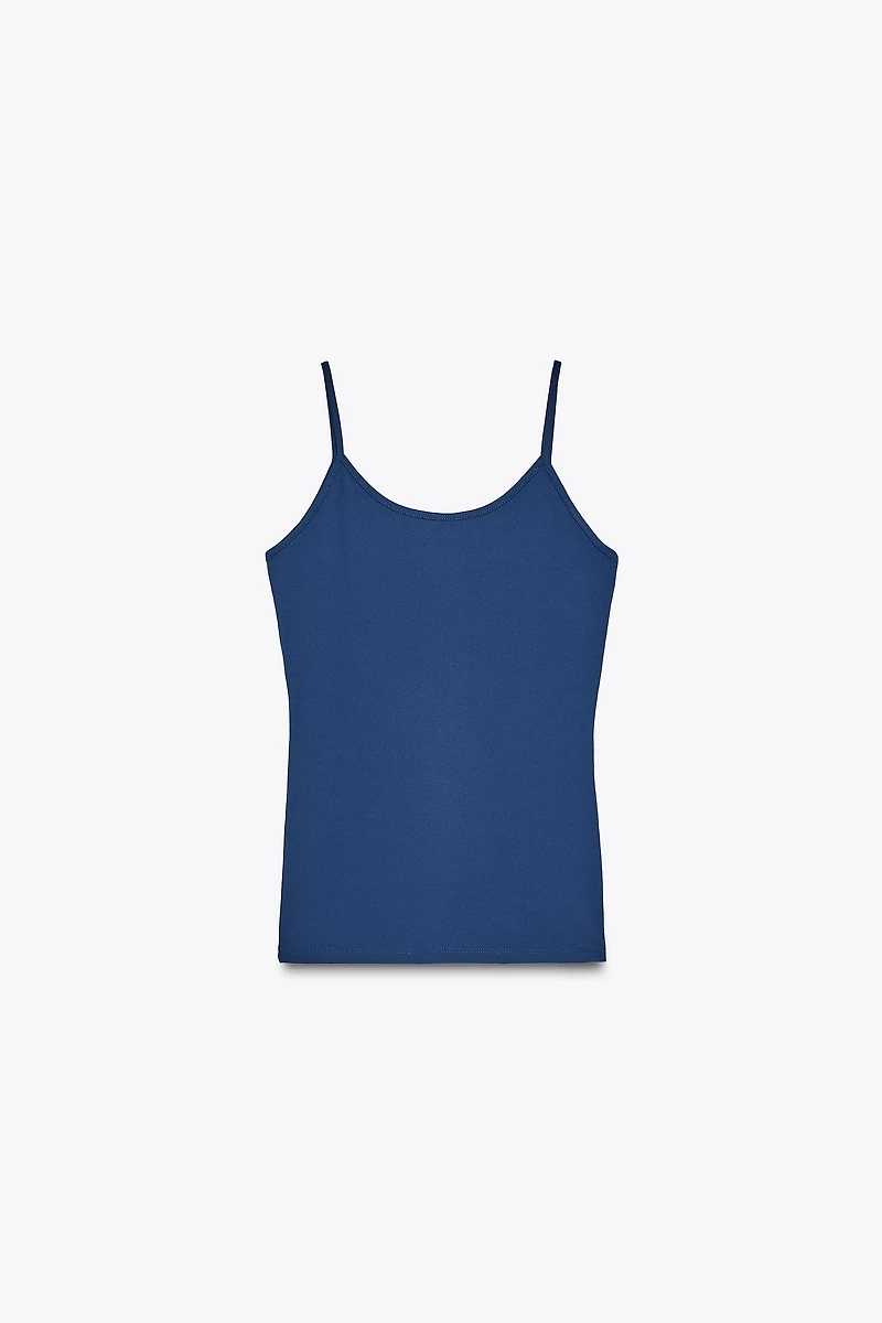 POLYAMIDE SPAGHETTI STRAP CAMISOLE