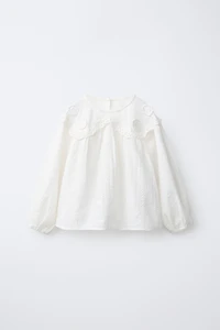 EMBROIDERED ROMANTIC SHIRT