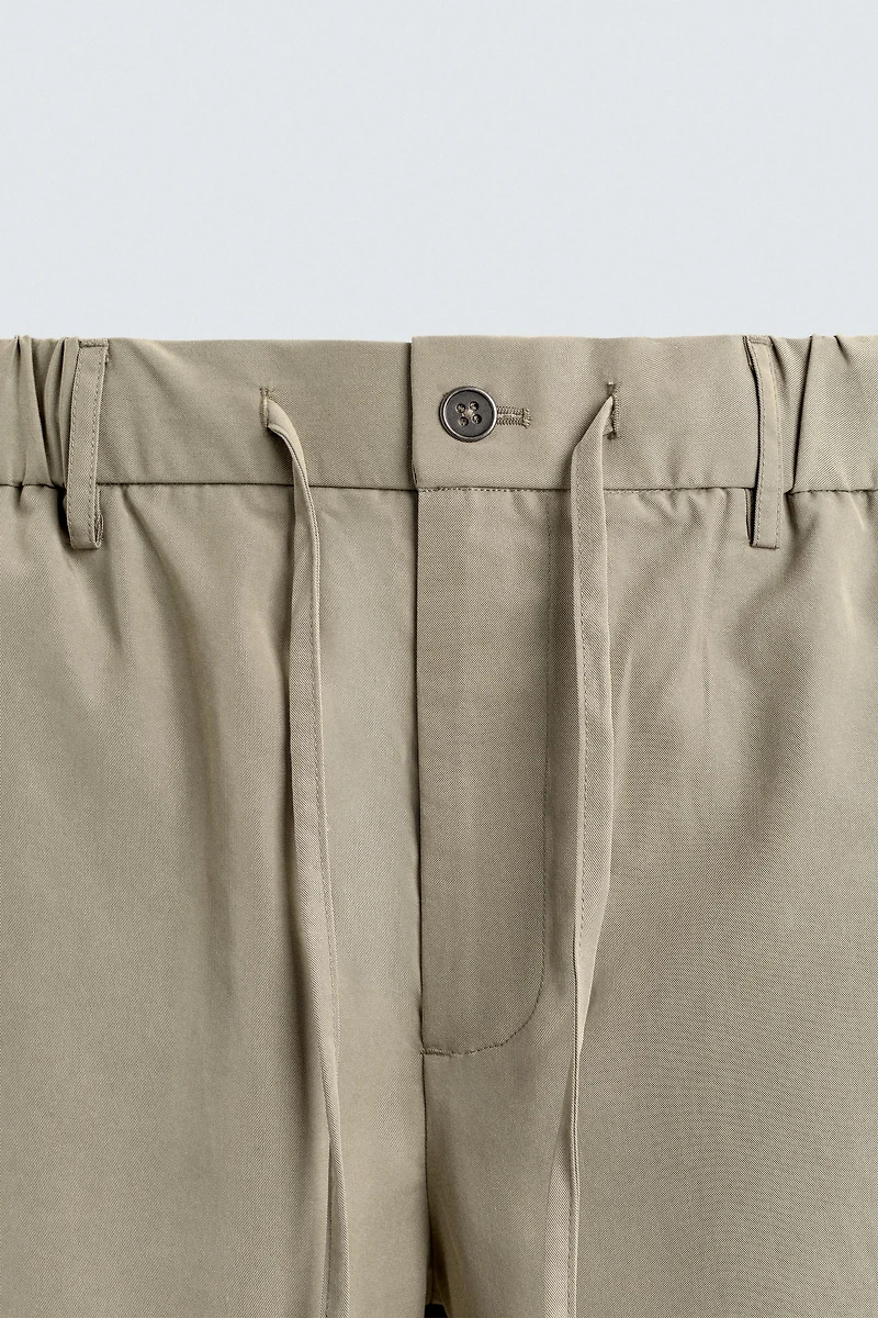 WASHED EFFECT RELAXED FIT SHORTS