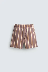 MAILLOT DE BAIN LONG À RAYURES