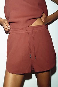 TEXTURED SHORTS