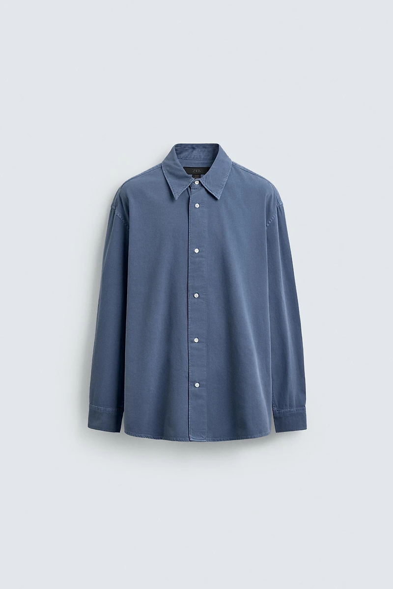 CHEMISE LAVÉE RELAXED FIT
