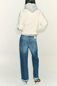 SOFT BOMBER JACKET WITH GOLDEN BUTTONS