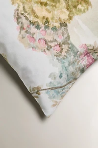 BUSH PRINT THROW PILLOW COVER