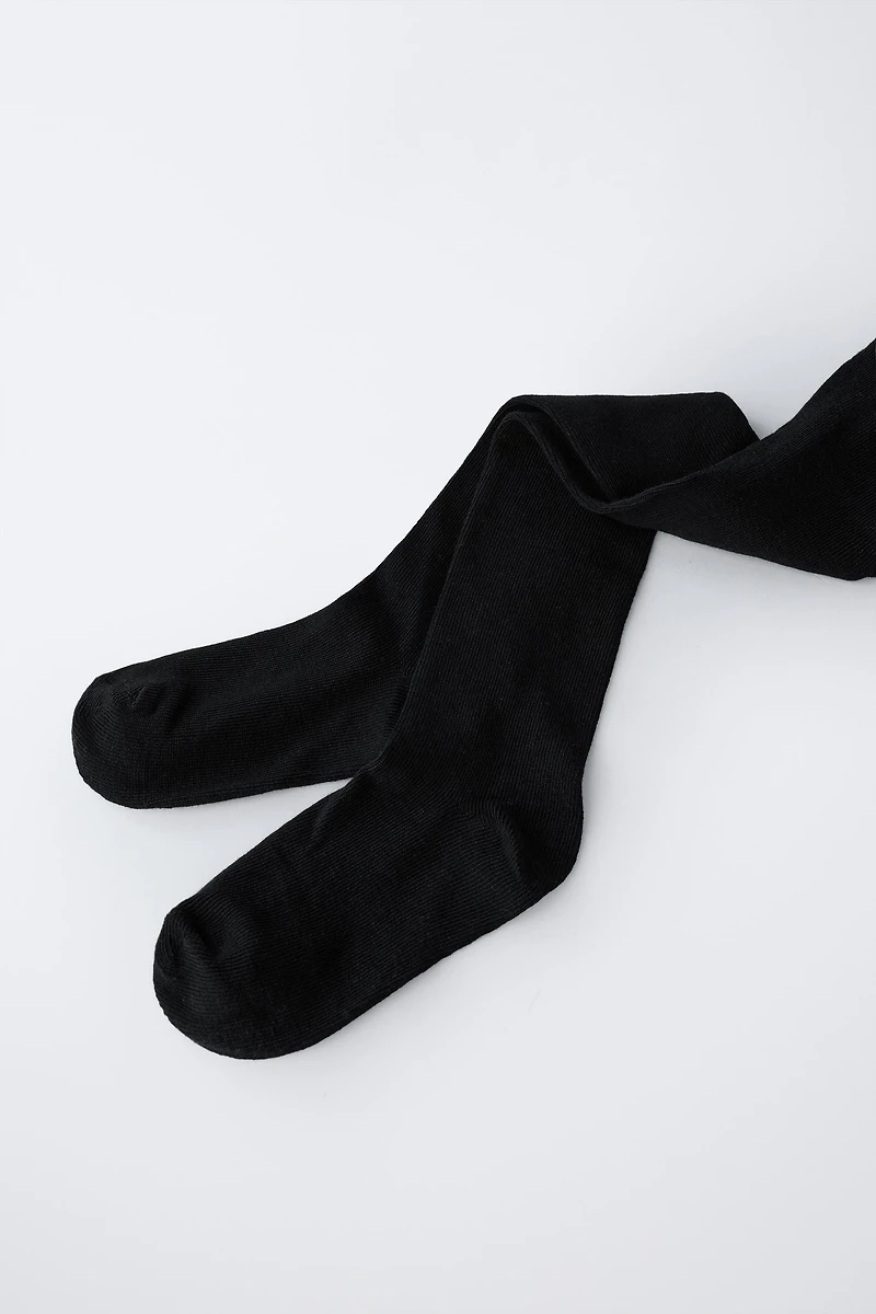 TWO-PACK OF PLAIN TIGHTS