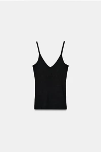 RIBBED TANK TOP