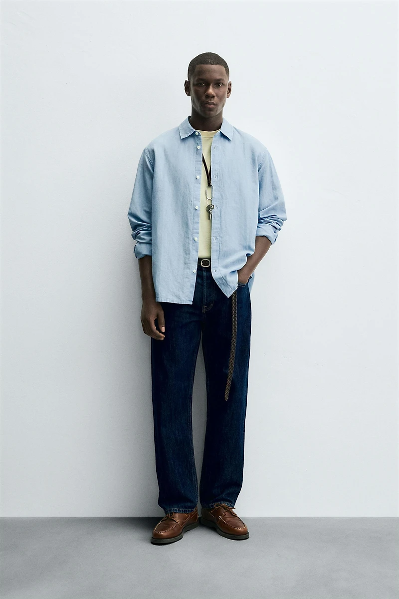 LIGHTWEIGHT DENIM SHIRT