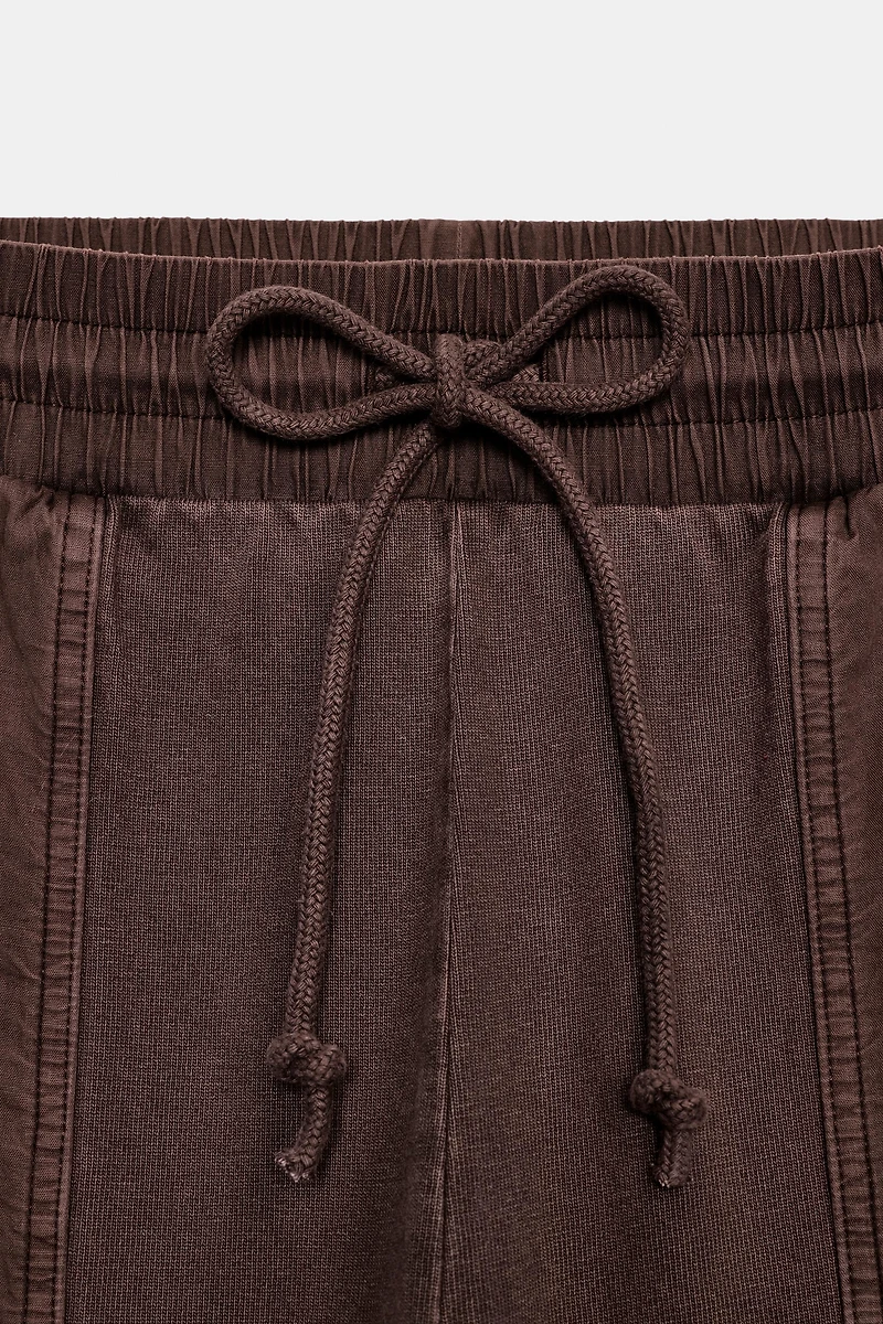 WASHED EFFECT CARGO PANTS