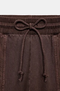 WASHED EFFECT CARGO PANTS
