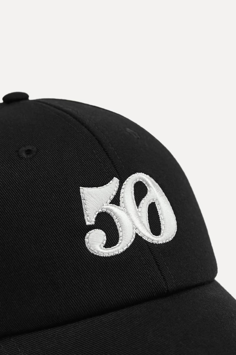 50TH ANNIVERSARY EMBROIDERED CAP