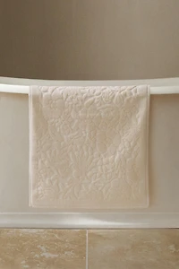 NON-SLIP JACQUARD COTTON BATH MAT