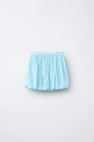 POLKA DOT BALLOON SKIRT