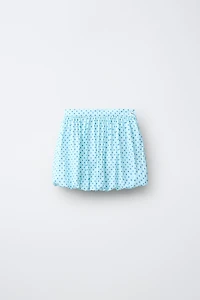 POLKA DOT BALLOON SKIRT