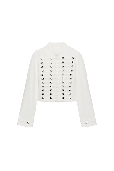 TRF FITTED BUTTON DENIM JACKET