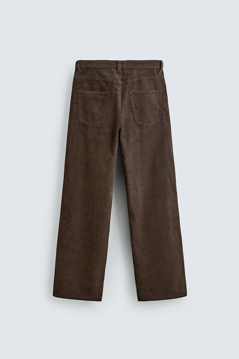 BAGGY FIT CORDUROY PANTS