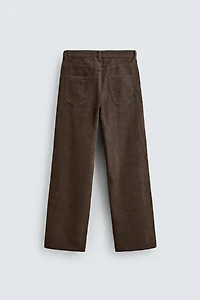 BAGGY FIT CORDUROY PANTS