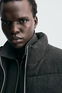 CORDUROY PUFFER JACKET