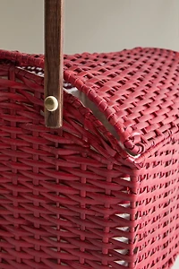 RATTAN PICNIC BASKET