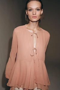 ZW COLLECTION RUFFLED BLOUSE