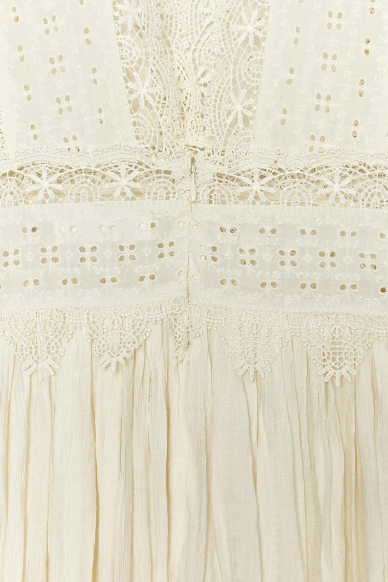 ROBE À BRETELLES DENTELLE ZW COLLECTION