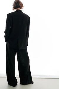 OVERSIZED DOUBLE BREASTED BLAZER