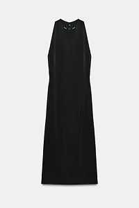 SATIN EFFECT DRESS ZW COLLECTION