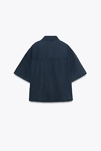 LINEN COTTON SHIRT